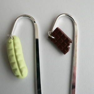 Chocolate Banana Bookmarks