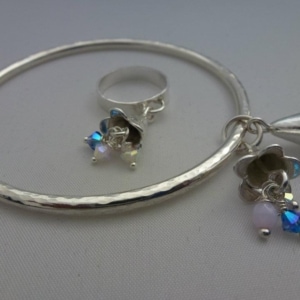 Bluebell Swarovski Bangle