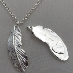 Feather with Heart