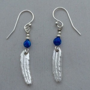Silver/Australian Opal Earrings