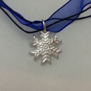 Silver Snowflake Pendant