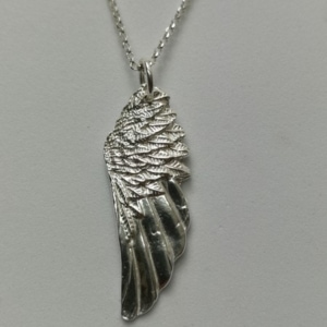 Medium Silver Angel Wing