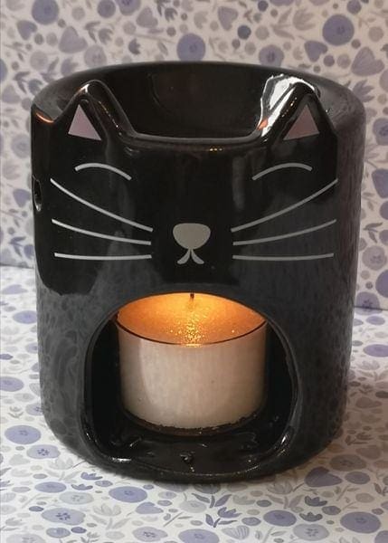 Cat Oil Burner - Black