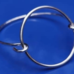 Silver Circle Bangle