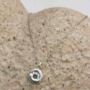 Paw Print Ball Pendant