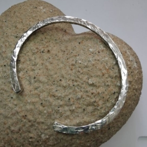 Hammered Torque bangle