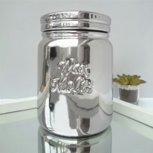 Wax Melt Jar - Silver